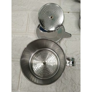 Phin pha cà phê inox vặn ,các số