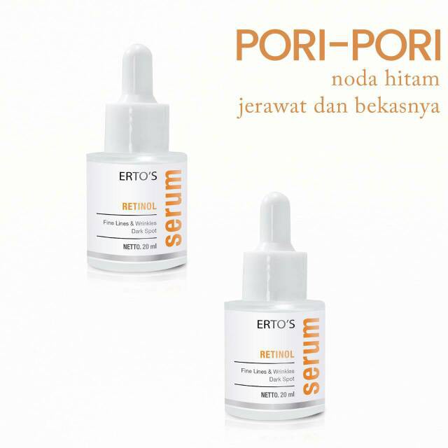 (hàng Mới Về) Dung Dịch Retinol 20ml Loại Bỏ Nếp Nhăn Và Đốm Đen Ertos