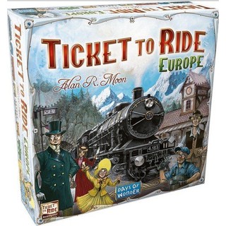 Trò chơi Ticket to ride EUROPE bản tiếng anh (ENG) /boardgame