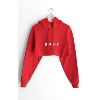 Áo Croptop hoodie (dưới 55kg). CÓ ẢNH THẬT