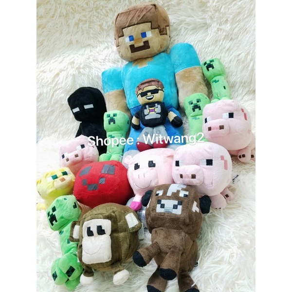 Gấu bông Minecraft chính hãng Mozang 2hand