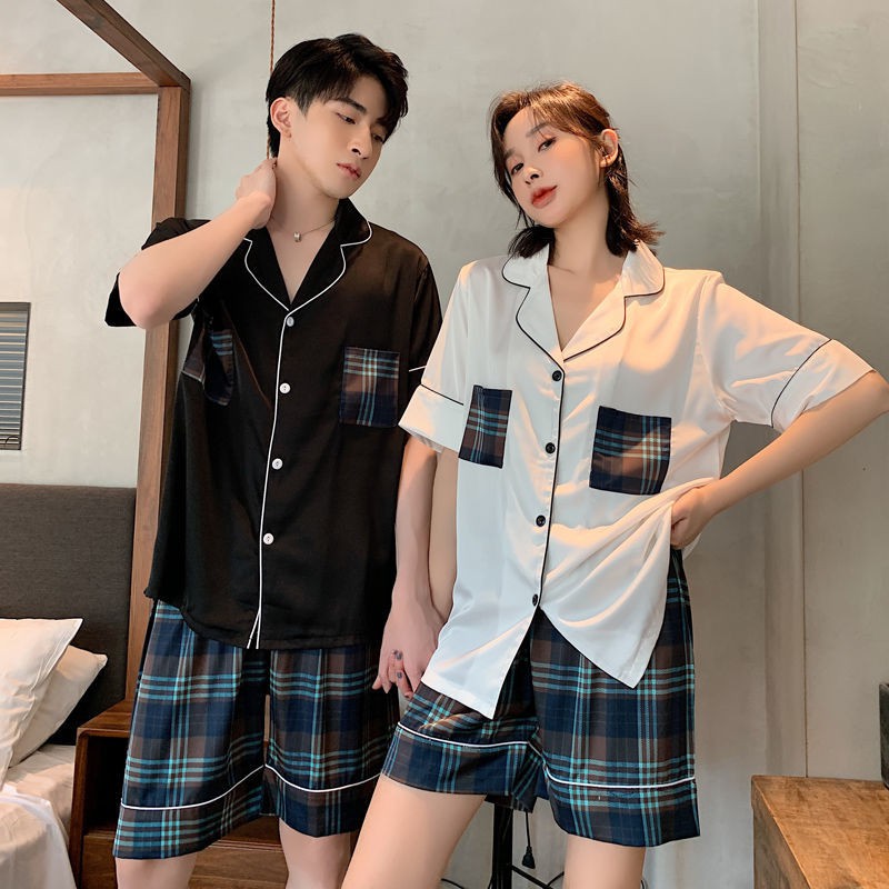 Bộ ngủ lụa Pijama nam màu trơn chất siêu đẹp (Hàng có sẵn)214PYTU