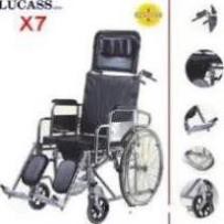 Xe lăn tay có bô và ngả nằm Lucass X7/X6