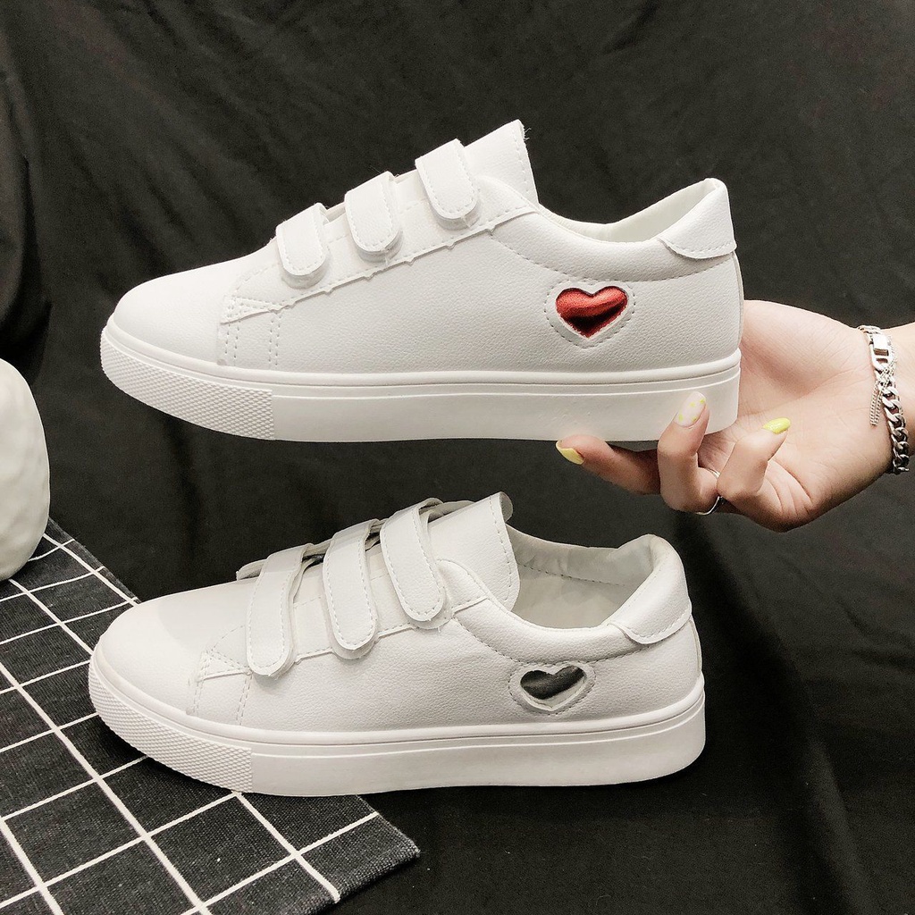 Giày Thể Thao Khóa Dán Thời Trang Dạo Phố Năng Động Dành Cho Nữ