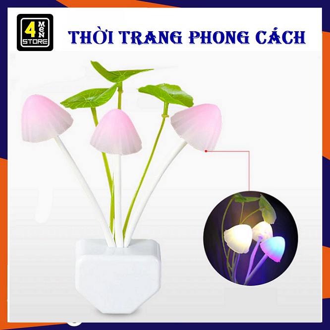 Đèn Ngủ Cây Nấm Cảm Biến Tự Sáng Khi Về Đêm - Đèn Ngủ Cảm Biến Ánh Sáng Tự Động Tắt Mở ( Nhiều Màu ), Siêu Tiết Kiệm | BigBuy360 - bigbuy360.vn