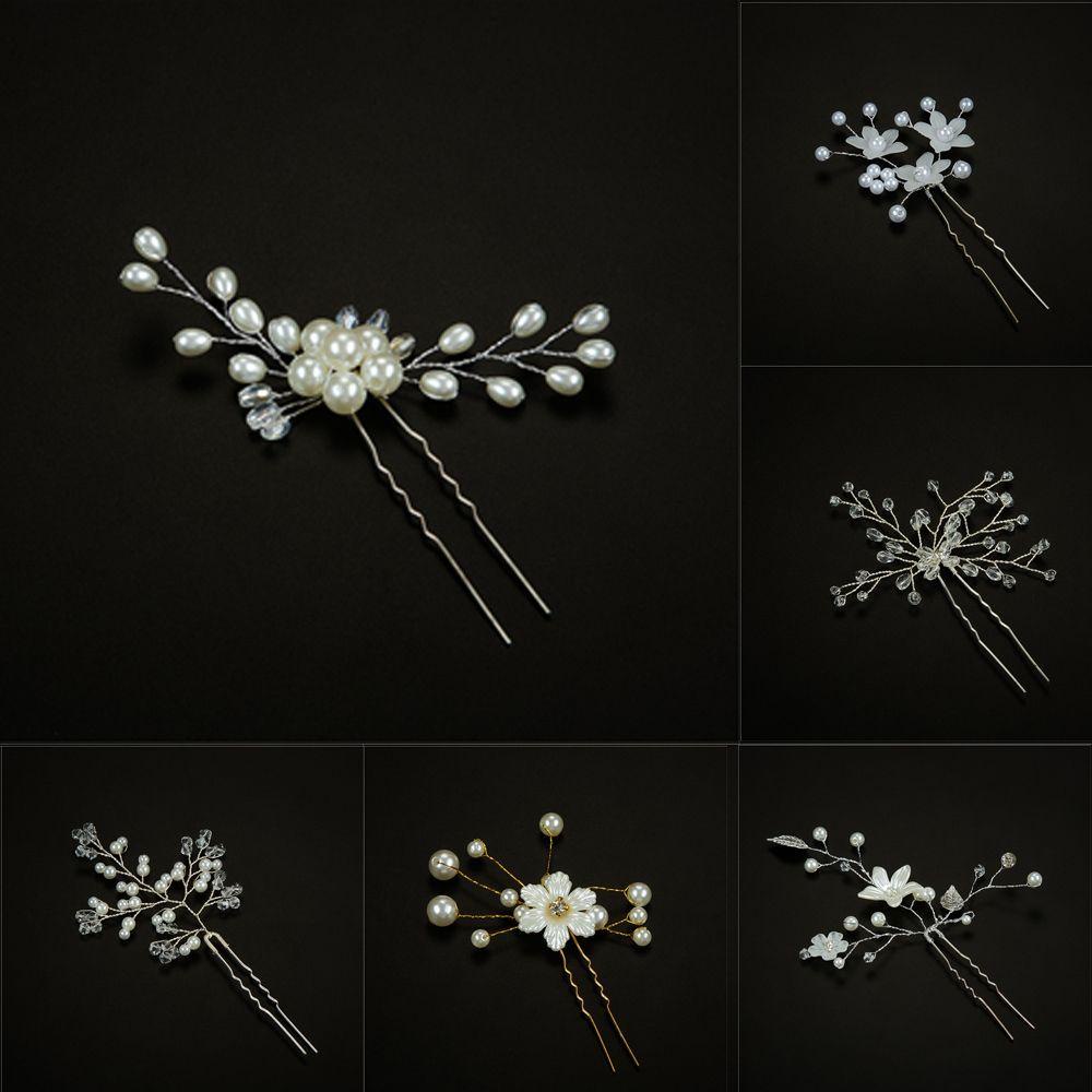 Kẹp Tóc LEILY|Kẹp Tóc Đính Đá Sang Trọng Cho Cô Dâu