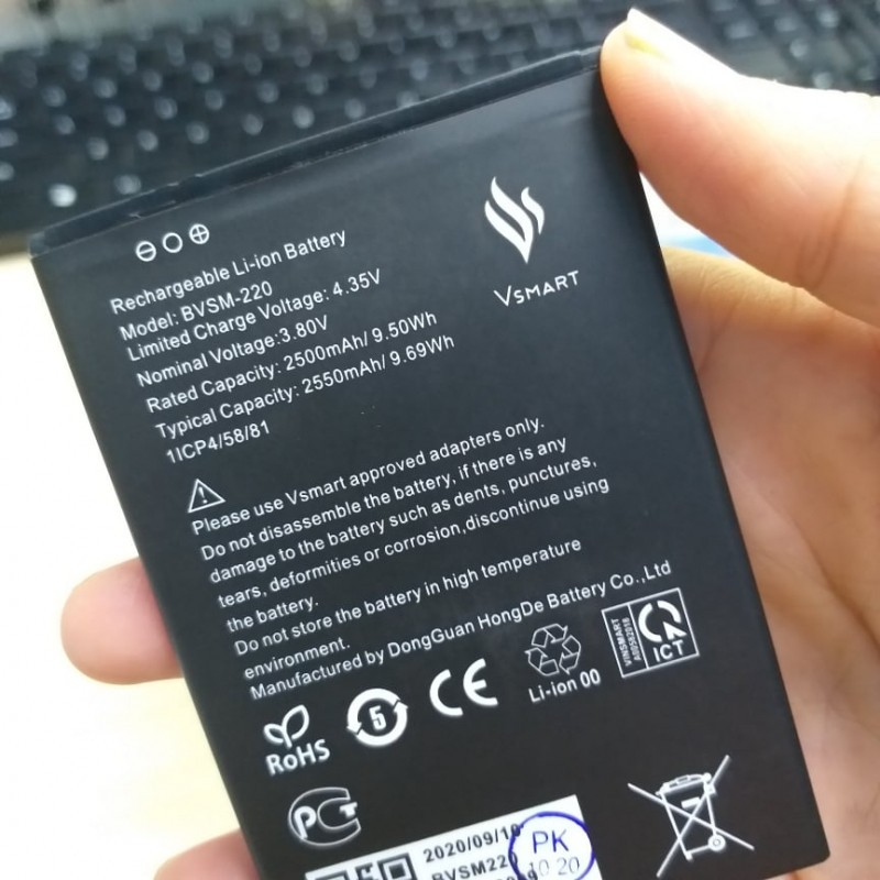 Pin điện thoại Vsmart V220B