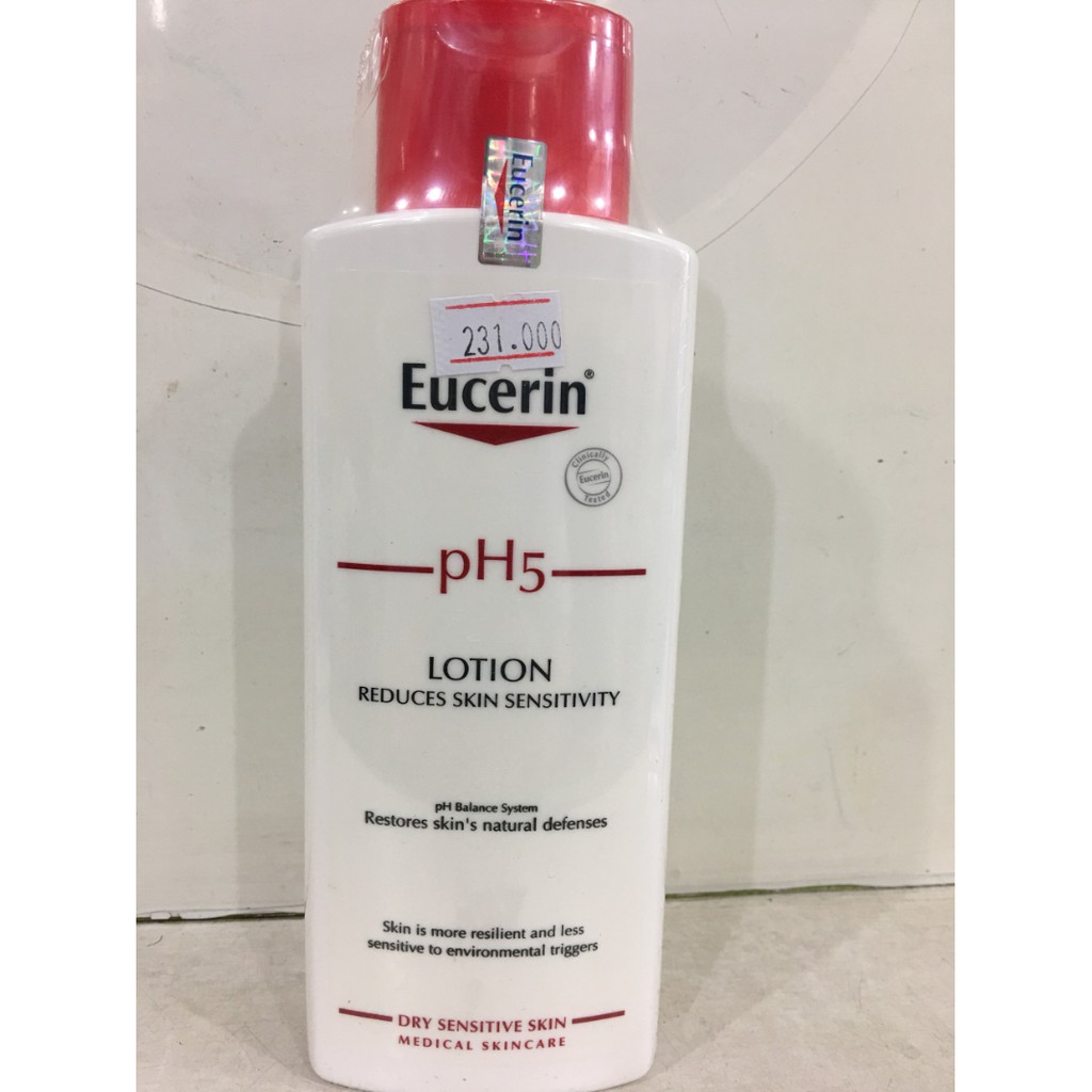 SỮA DƯỠNG THỂ CHO DA NHẠY CẢM EUCERIN PH5 LOTION 250ML-MP