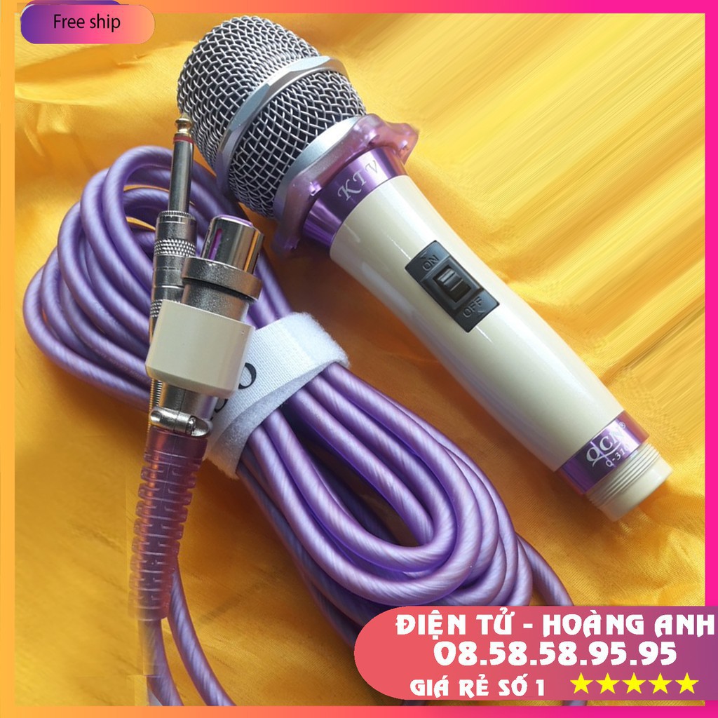 Micro Karaoke Có Dây KTV E-310A