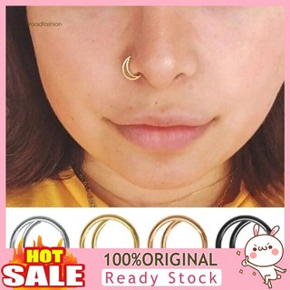 Khuyên mũi tròn bằng thép không gỉ