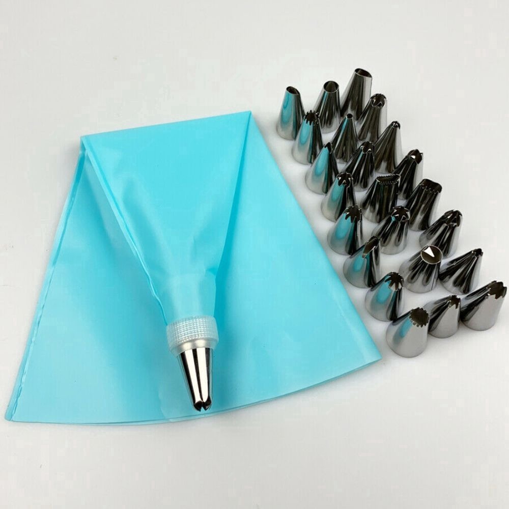 Bộ 6 / 24 Đuôi Bắt Bông Kem Trang Trí Bánh