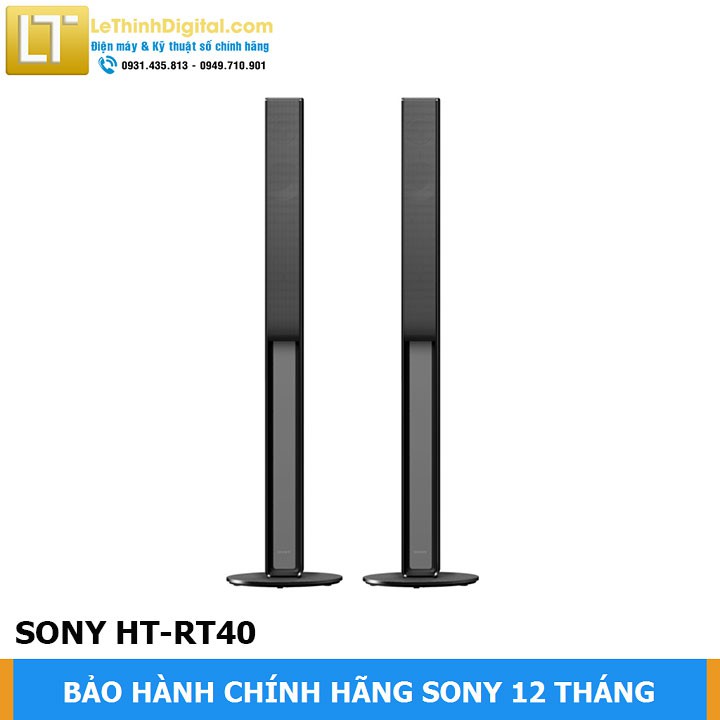 [Giao miễn phí tại TP.HCM] Dàn âm thanh Sound Bar SONY HT-RT40 - Hãng phân phối - Bảo hành chính hãng 12 tháng