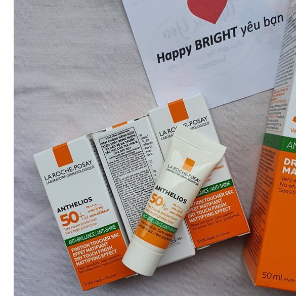 (auth, có tem phụ TV) Kem Chống Nắng La Roche Posay Anthelios XL Dry Touch Gel-Cream SPF50 minisize 3ml | BigBuy360 - bigbuy360.vn