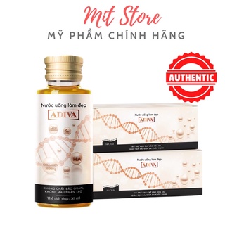 Collagen Adiva Nước uống làm đẹp da ngăn ngừa lão hóa, hỗ trợ làm đẹp da dưỡng trắng 14 lọ x 30ml