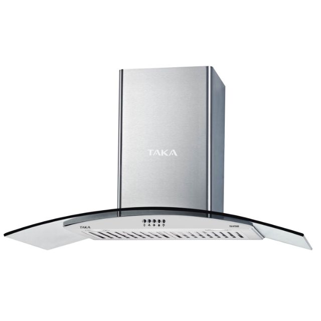 [Mã 1511ELSALE hoàn 7% đơn 300K] Hút Mùi Kính Cong TAKA HT90E