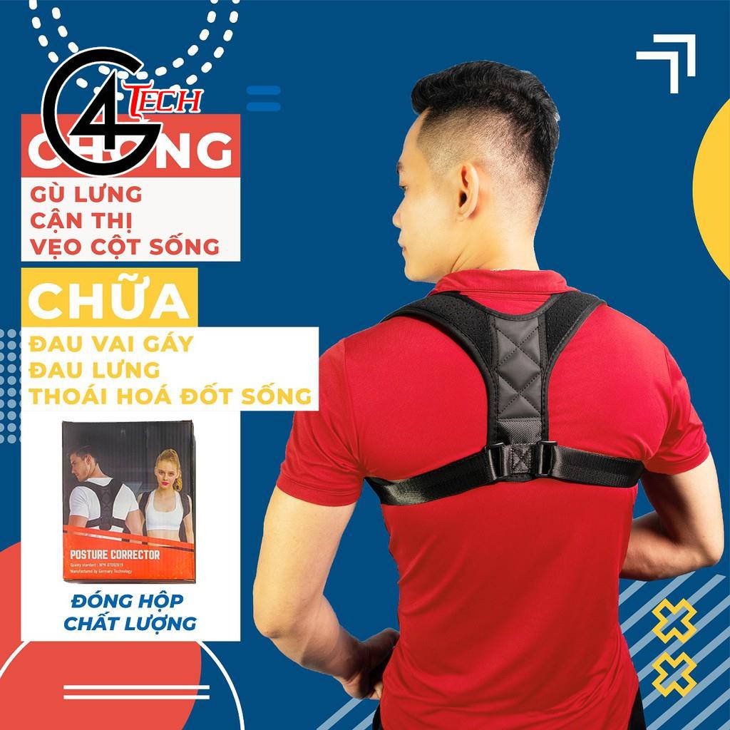 Đai chống gù lưng cải thiện tư thế, chống gù chỉ sau 3 tháng