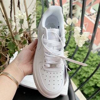 [CÓ SẴN-SHIP HỎA TỐC] Giày Sneaker Af1 Trắng|Af1 Basic Hàng Trung gót Vuông