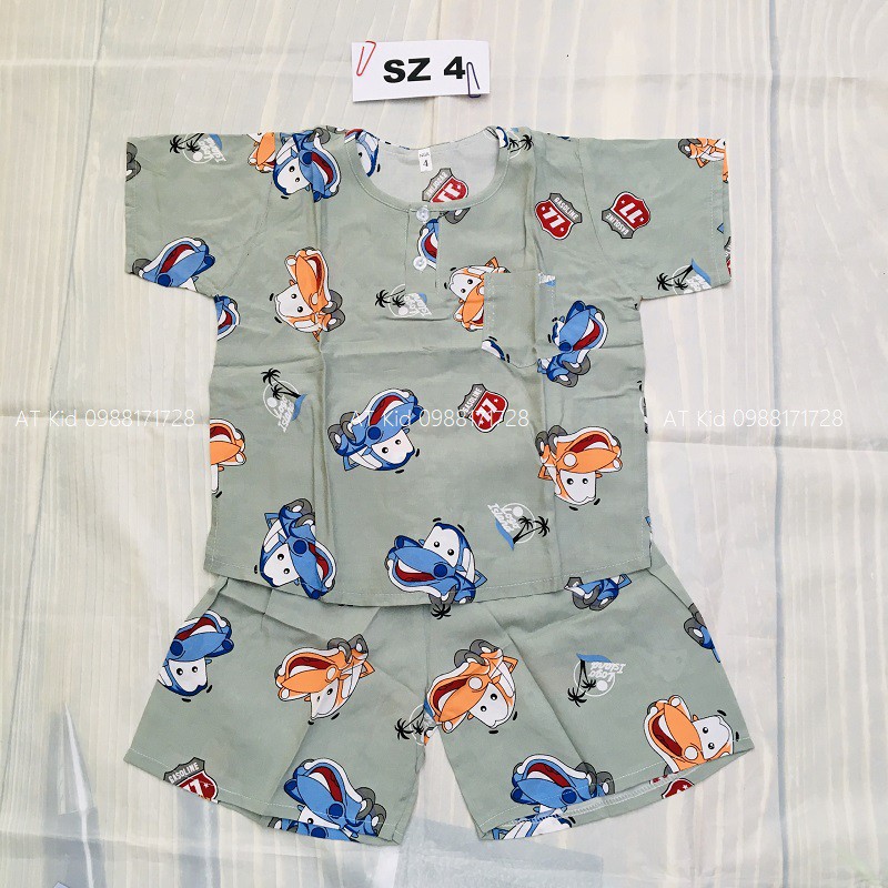 Bộ lanh cho bé trai loại 1 size 6-17kg