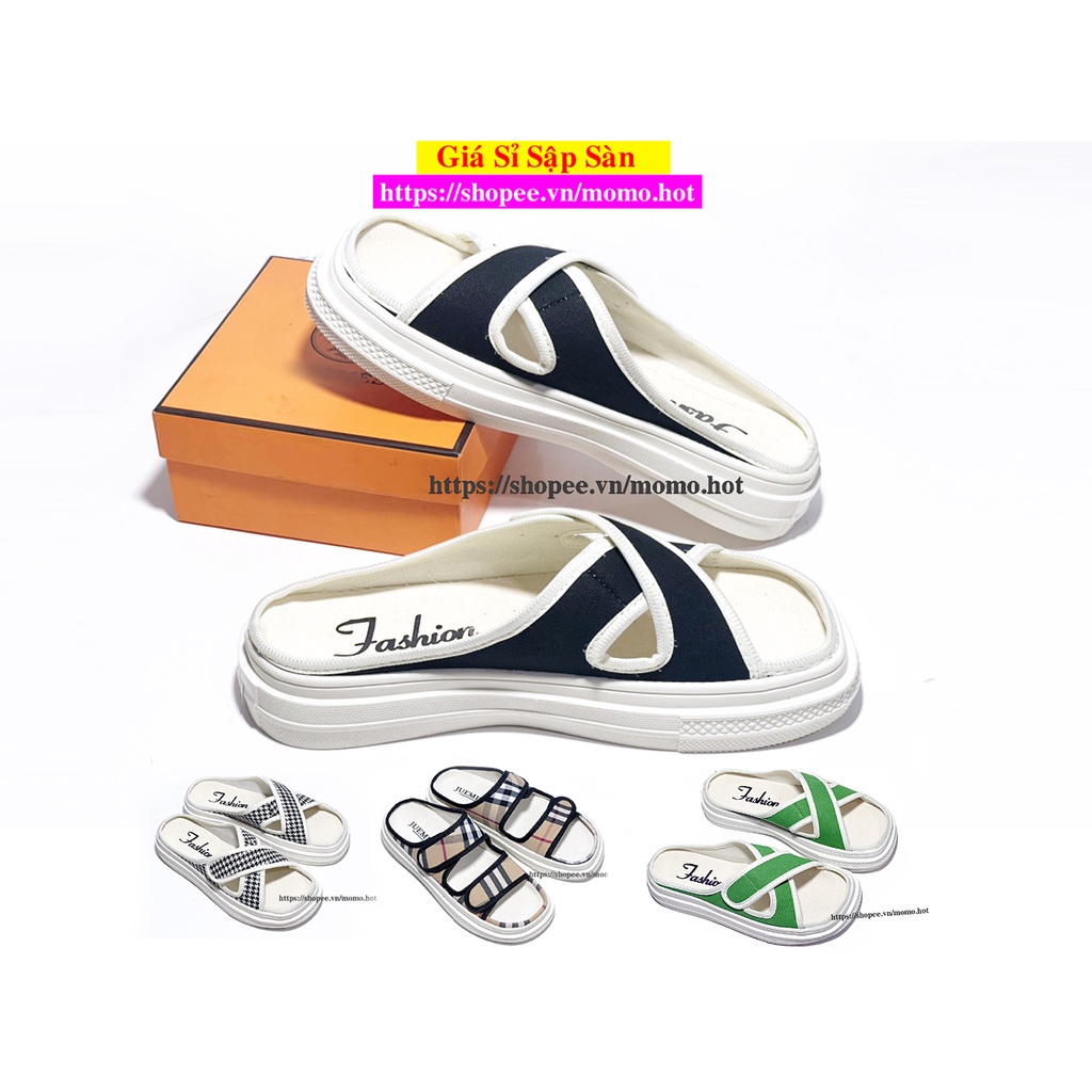 Dép Nữ Quai Chéo Thời Trang Trẻ Trung Sành Điệu ( mã DQC-130)