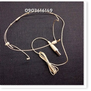 Micro Đeo tai - Micro cài đầu - Micro hạt gạo Jack canon mini