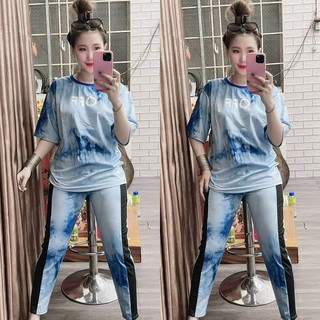 Đồ bộ, set bộ lửng thun mặc nhà dễ thương