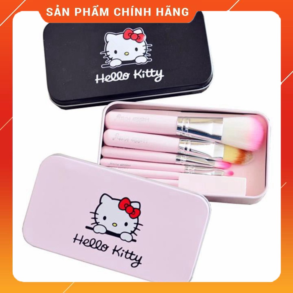 Bộ cọ trang điểm Hello Kitty độc đáo, dễ thương