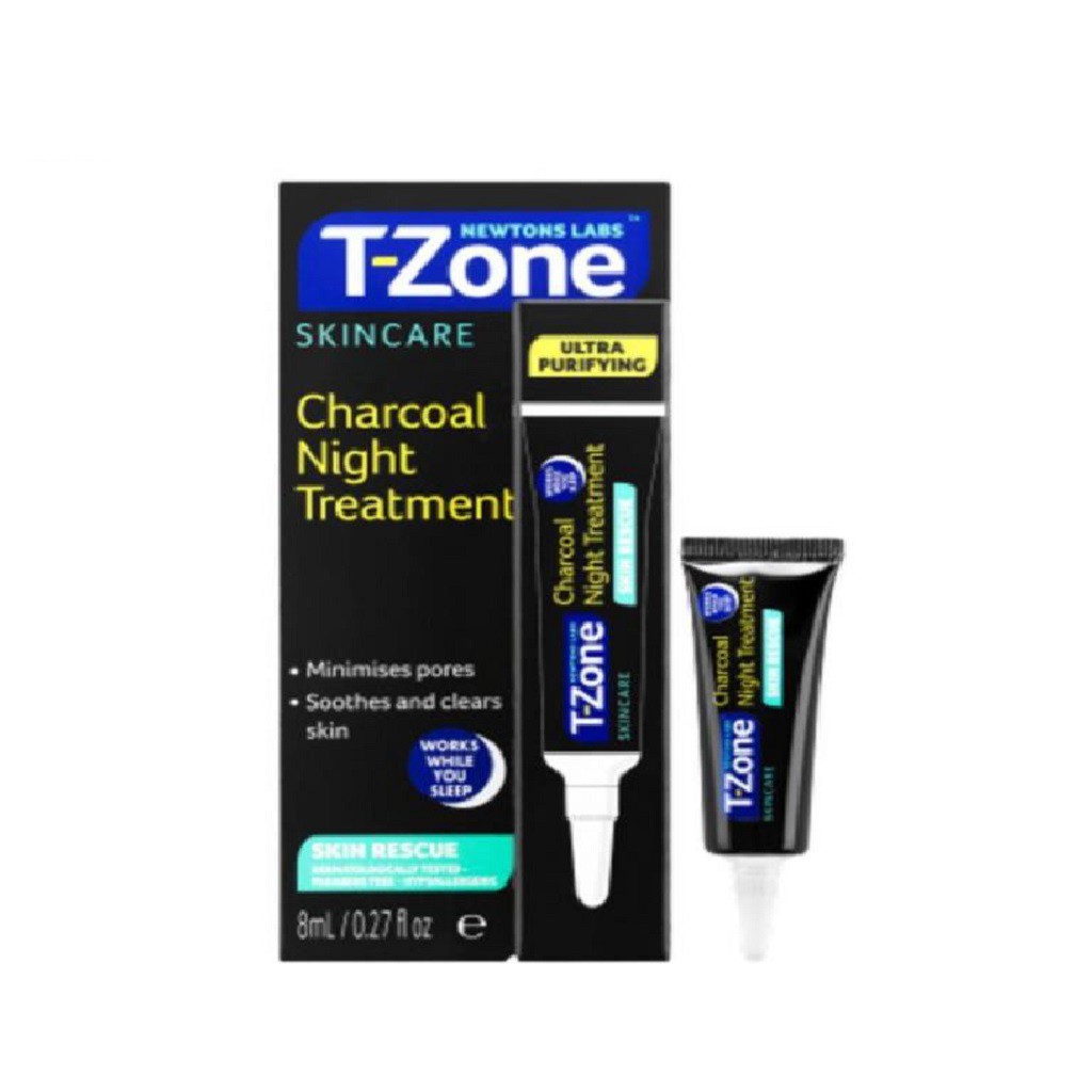 Gel Ngừa Thâm Mụn Ban Đêm Tinh Chất Than Hoạt Tính T-Zone 8ml | BigBuy360 - bigbuy360.vn