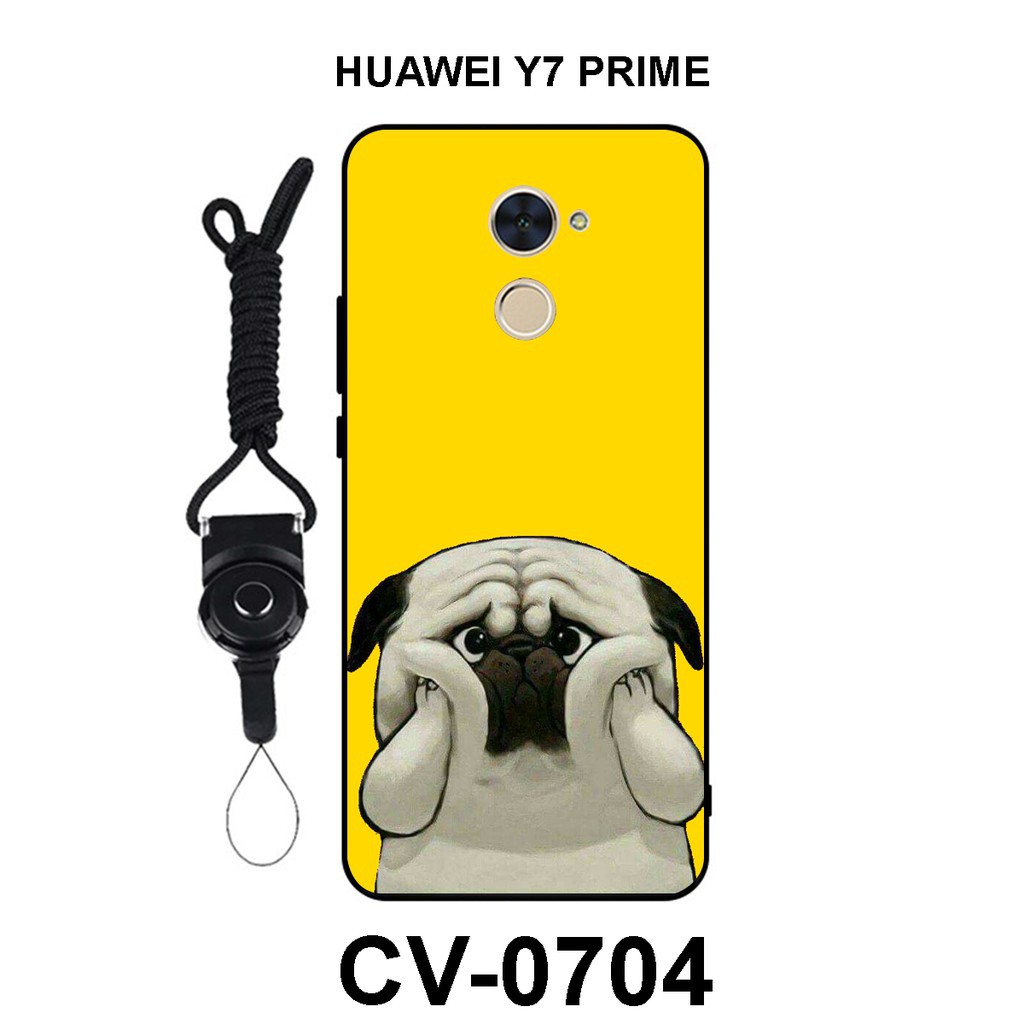 [HOT]  Ốp lưng Huawei Y7 Prime in hình đáng yêu