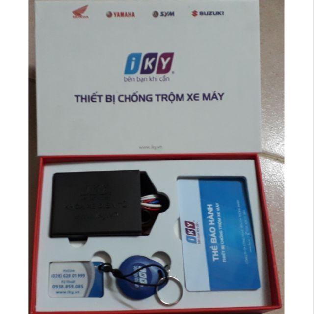 Chống trộm xe máy iky bike tích hợp 1.1 chính hãng