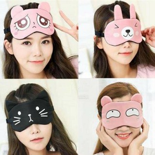 QC_Bịt mắt ngủ 3D hình ảnh hoạt hình dễ thương nhiều màu