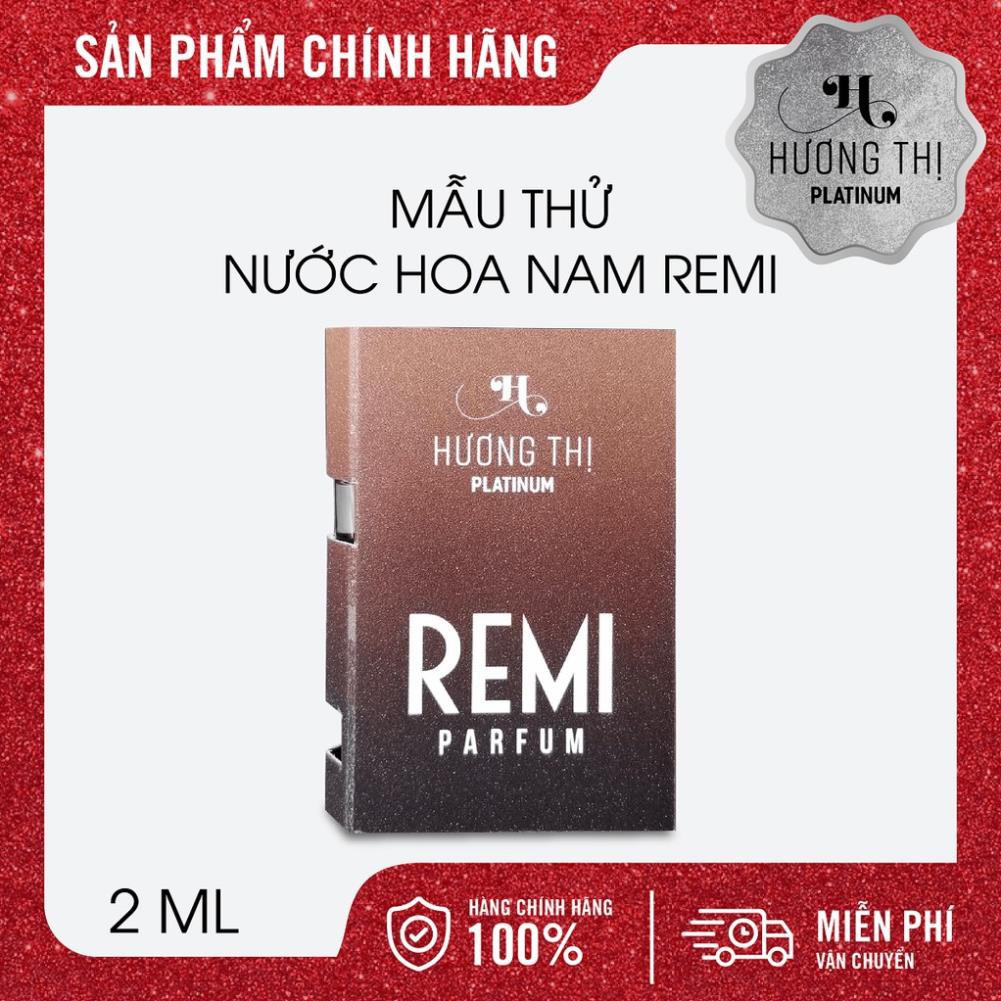 Mẫu Thử Nước Hoa Nam Remi Hương Thị Phong Cách Cá Tính Cho Phái Mạnh  2 ml