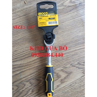 Cần siết 2 chiều (1/4 inch 45T) Ingco HRTH0814