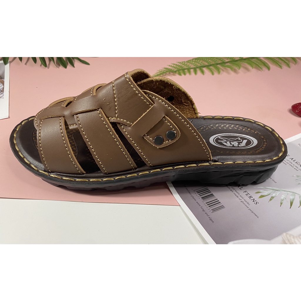 Dép da nam Thái Lan Footniks T99-01711M