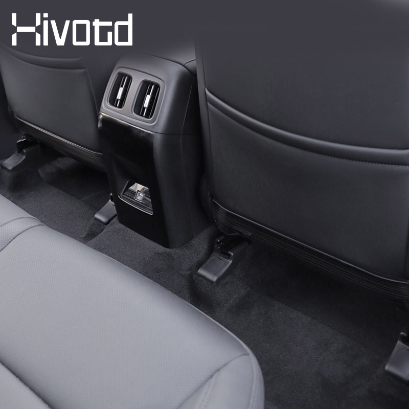 Vỏ Bọc Bảo Vệ Bàn Đạp Ghế Sau Chống Đá Bẩn Trang Trí Nội Thất Xe Hơi Hyundai Tucson NX4 2021 2022