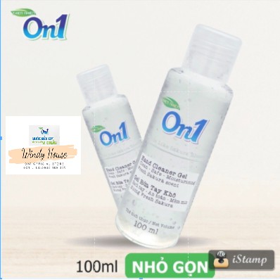 Gel rửa tay khô sạch khuẩn On1 100ml hương Fresh Sakura | BigBuy360 - bigbuy360.vn