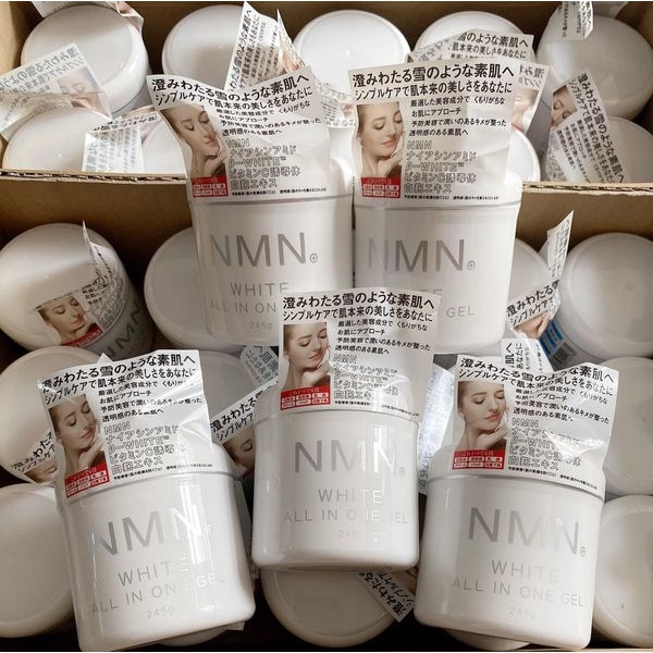 NMN White All In One Gel - Dưỡng Sáng, Hỗ Trợ Lão Hóa Da 245g