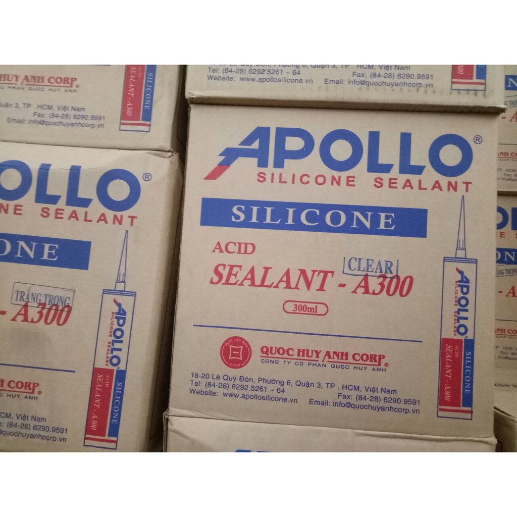 Keo silicon Apolo A300 + A500-A600