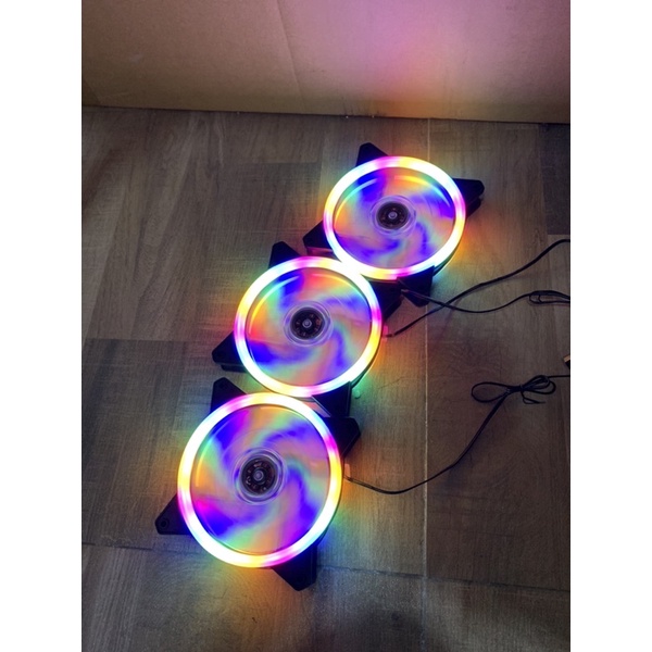Fan Led 33 Bóng Đèn Led 12cm Làm Mát Cho Case Máy Tính