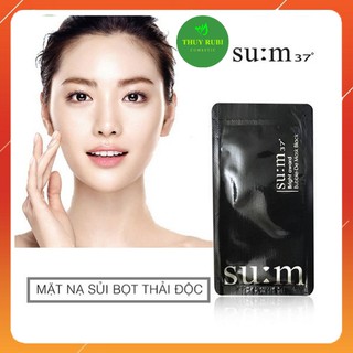 Mặt nạ sủi bọt SUM 37 thải độc tố cho làn da dưỡng trắng sáng, mịn màng không tì vết