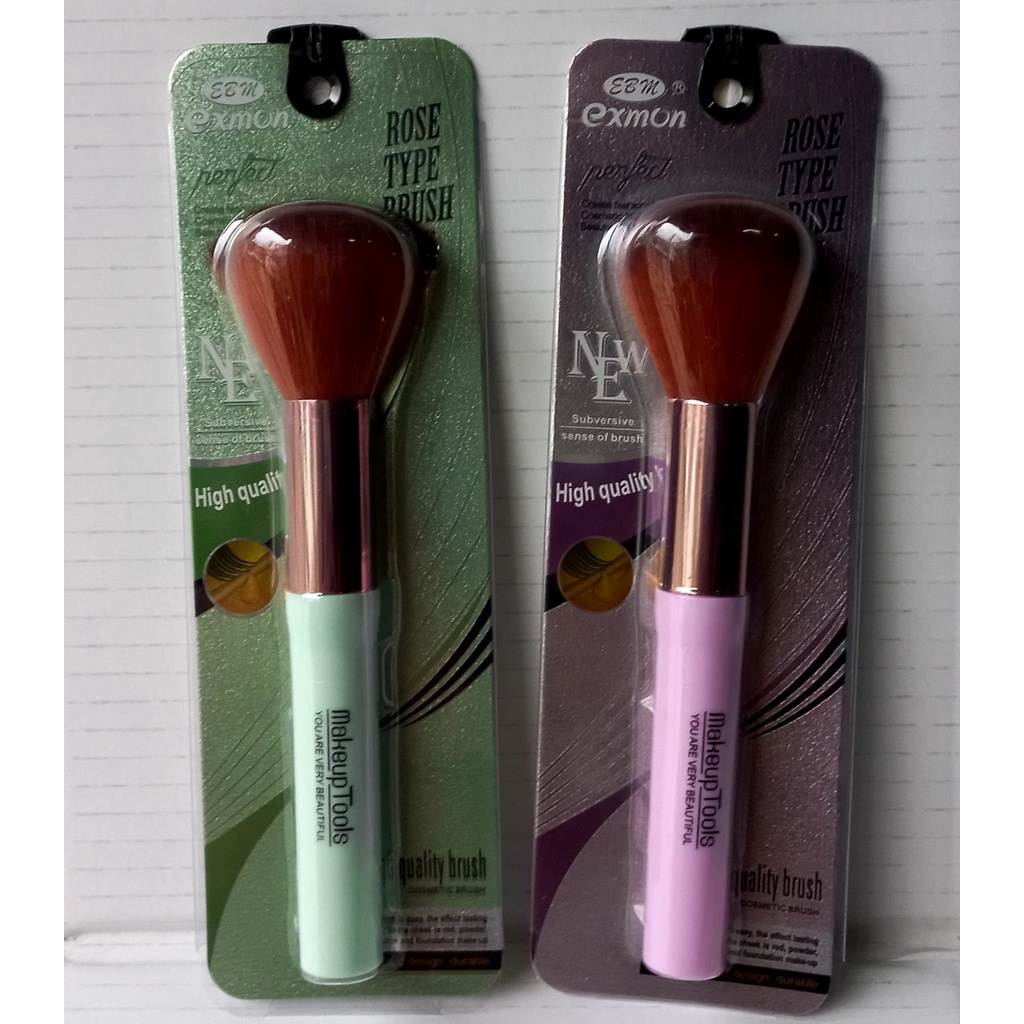 Cọ trang điểm chuyên nghiệp Rose ( Phủ Phấn, Tán Nền, Má Hồng)