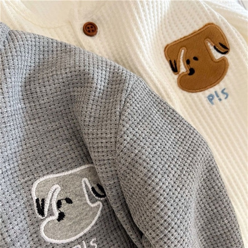 Áo Thun Tay Dài Cổ Tròn Thêu Họa Tiết Anime Thời Trang Mùa Xuân Cho Bé Trai