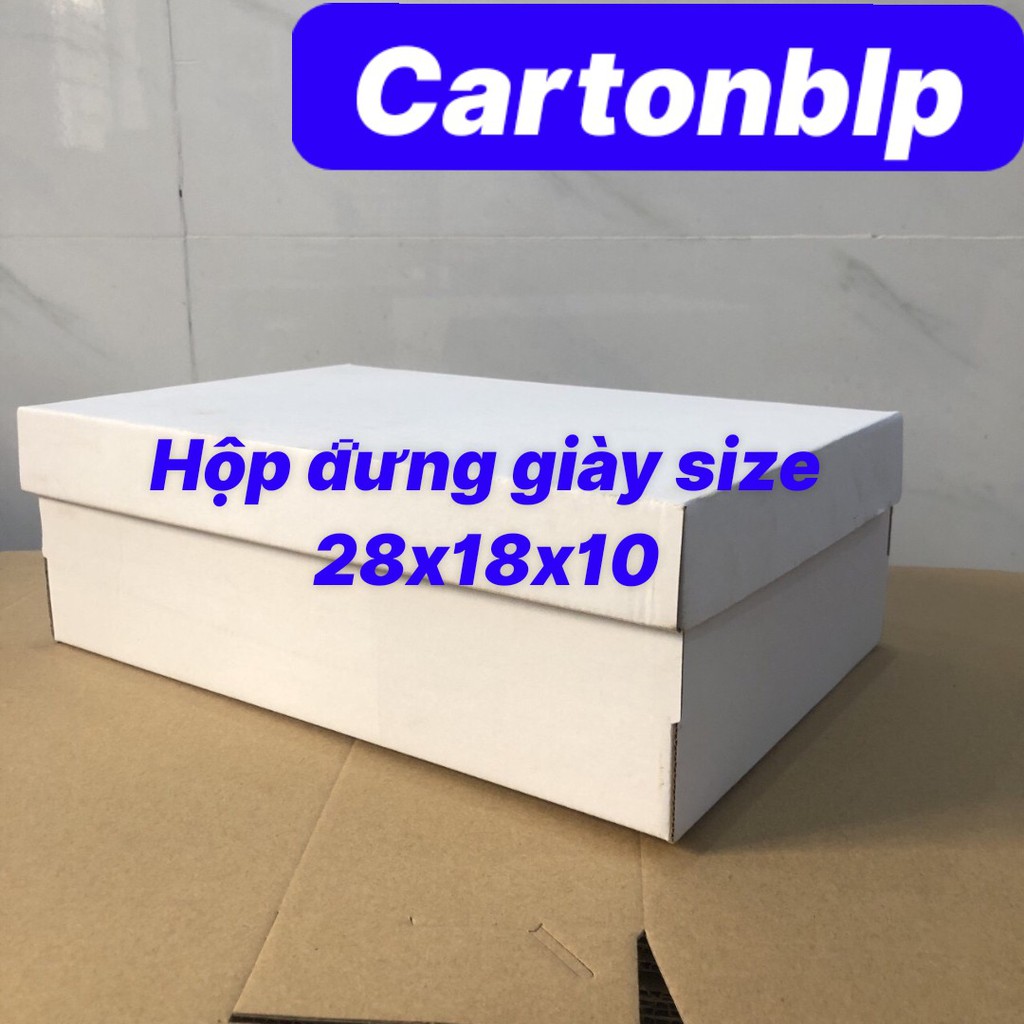 20 HỘP GIÀY SIZE 28X18X10CM ĐỰNG QUẦN ÁO PHỤ KIỆN