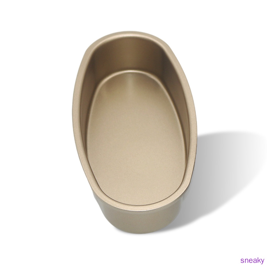 Khuôn làm bánh hình oval bằng thép carbon chống dính tiện dụng cho nhà bếp