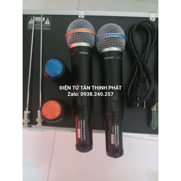 (ẢNH THẬT)Micro không dây shure u820- shure u820- micro u820