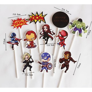 Set que cắm các siêu nhân Marvel
