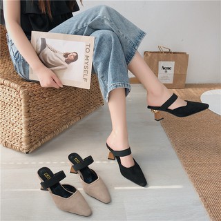 Giày cao gót nữ mũi nhọn gót siêu đẹp