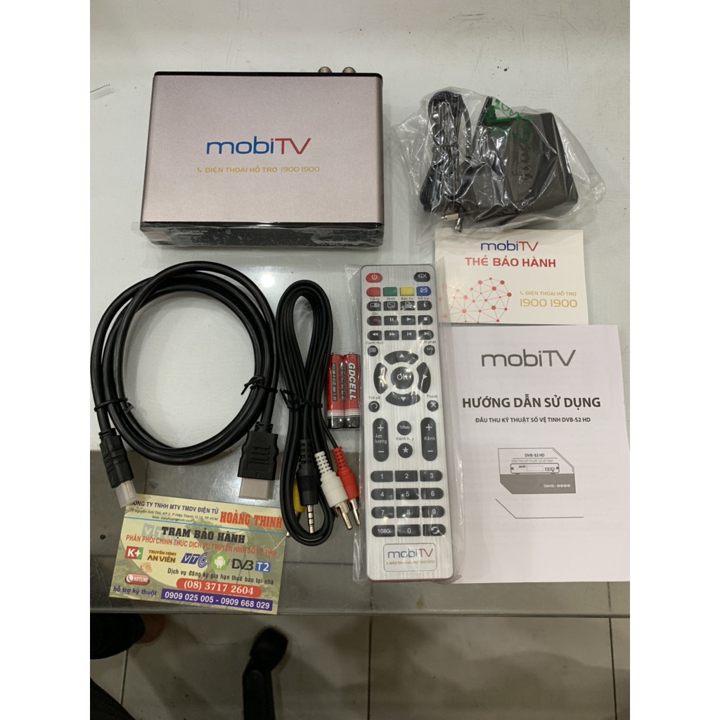 Trọn Đầu MobiTV F365 S2 HD Dùng Chảo Xem VTV3,6, TodayTV, THVL1,2 miễn phí