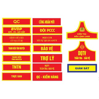 BĂNG ĐEO TAY BẢO VỆ (in kts cao cấp)