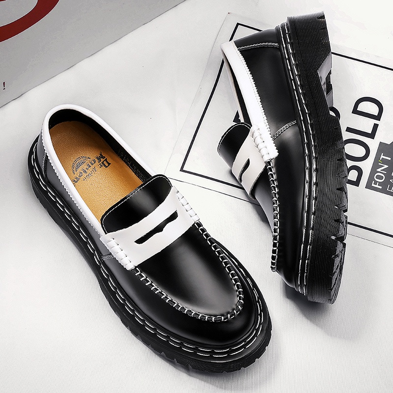 Bác sĩ Dr. Dr. Dr. Dr. Giày Bốt Martin Chất Liệu Cao Su Chống Trượt Thời Trang Cho Nam