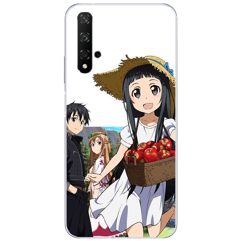 Sword Art Online soft silicone Case Oppp Realme 5s 5i 6 6i C3 X50/X50m XT X2 Pro Phone cover